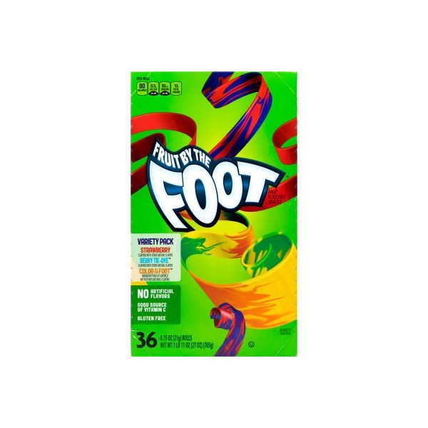 Green Rabbit Holdings Fruit By The Foot Variety Pack, 0.75 oz, 36 Count 20900408 - main